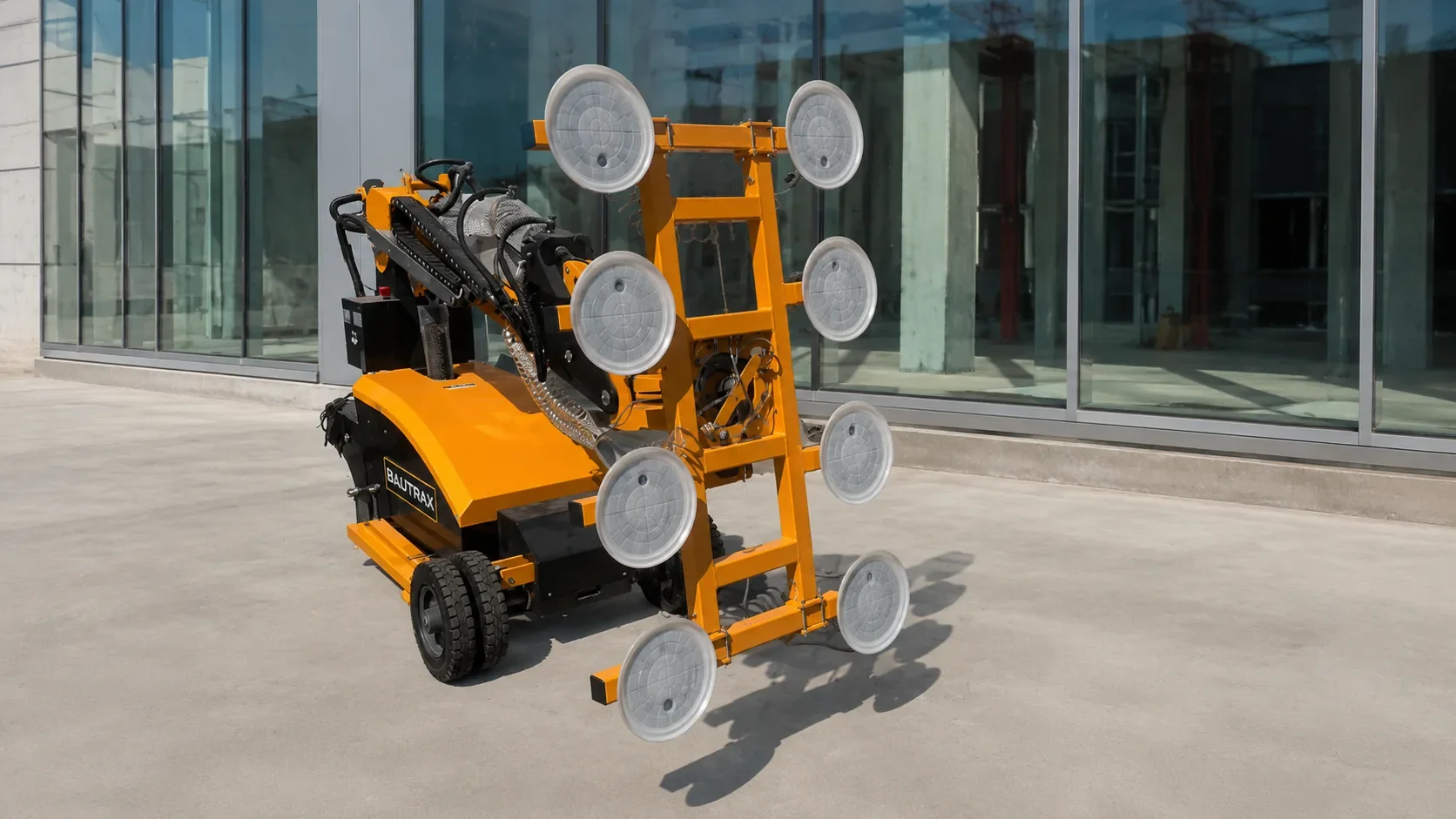 BAUTRAX VROB800 – робот за монтаж на стъкла с по-висок капацитет