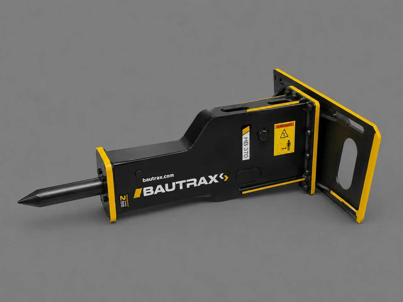 Хидравличен чук BAUTRAX HB370 за челни товарачи 2,5–4,5 т