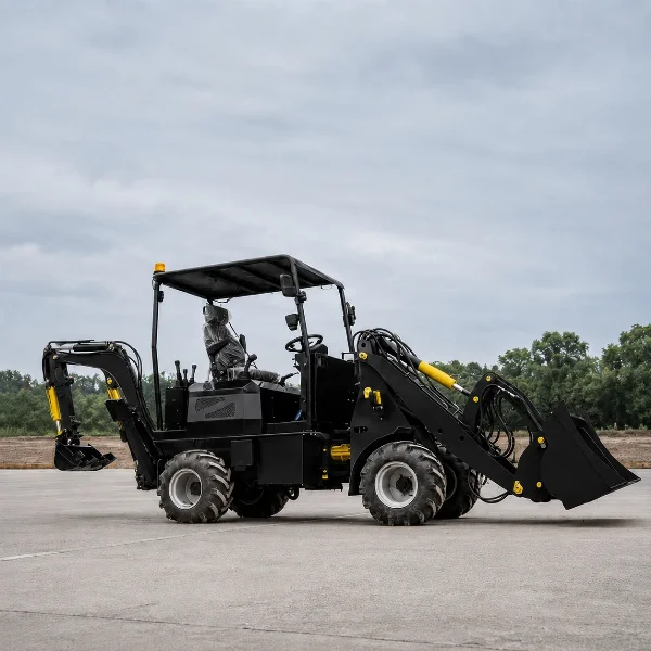 Мини комбиниран багер BAUTRAX MBH06HL