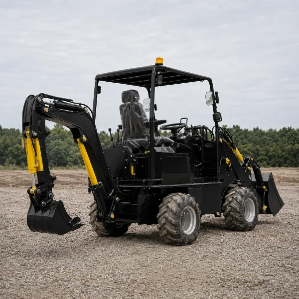 Мини комбиниран багер BAUTRAX MBH06HL